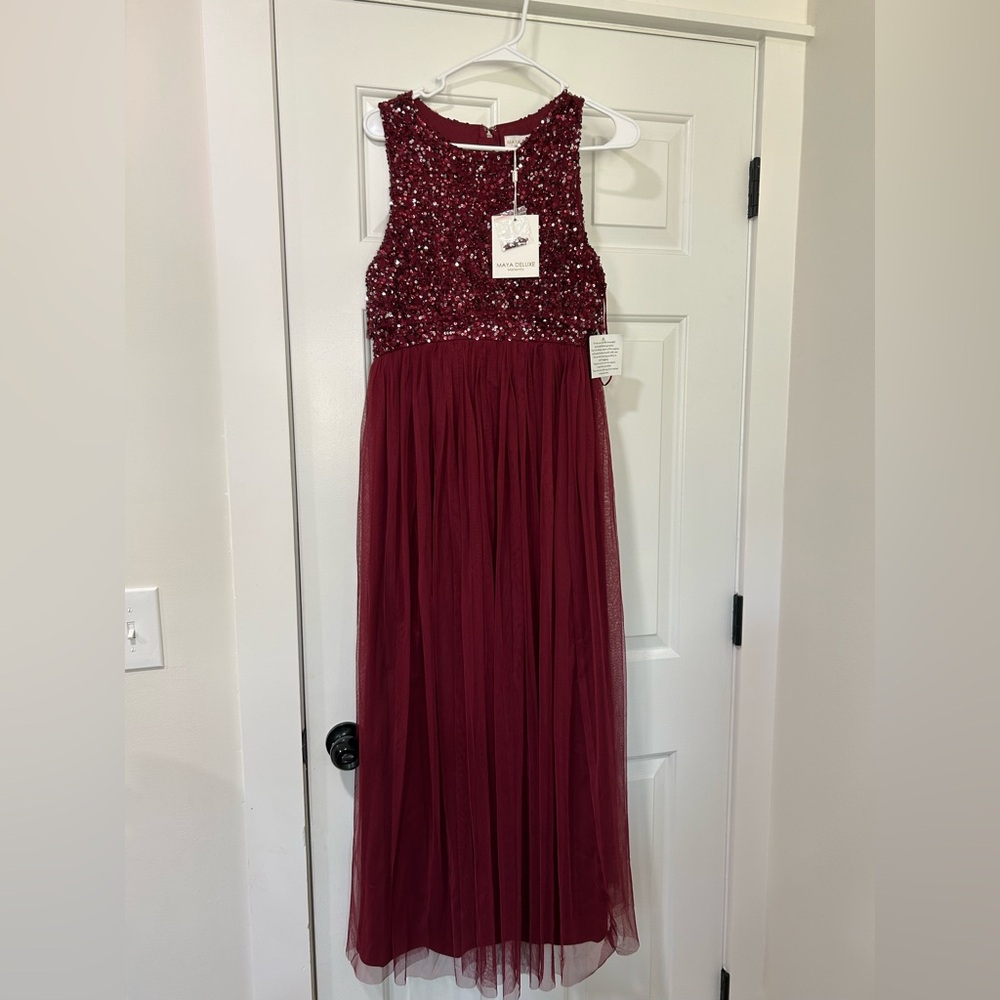 Maya Maternity sequin dress NWT size 6